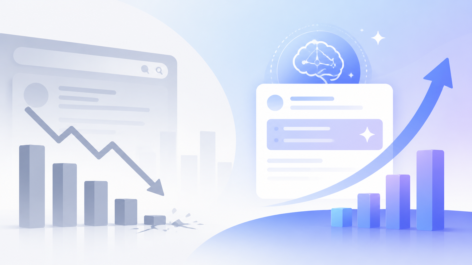 AI概览令点击率暴跌38%?AEO逆袭方案