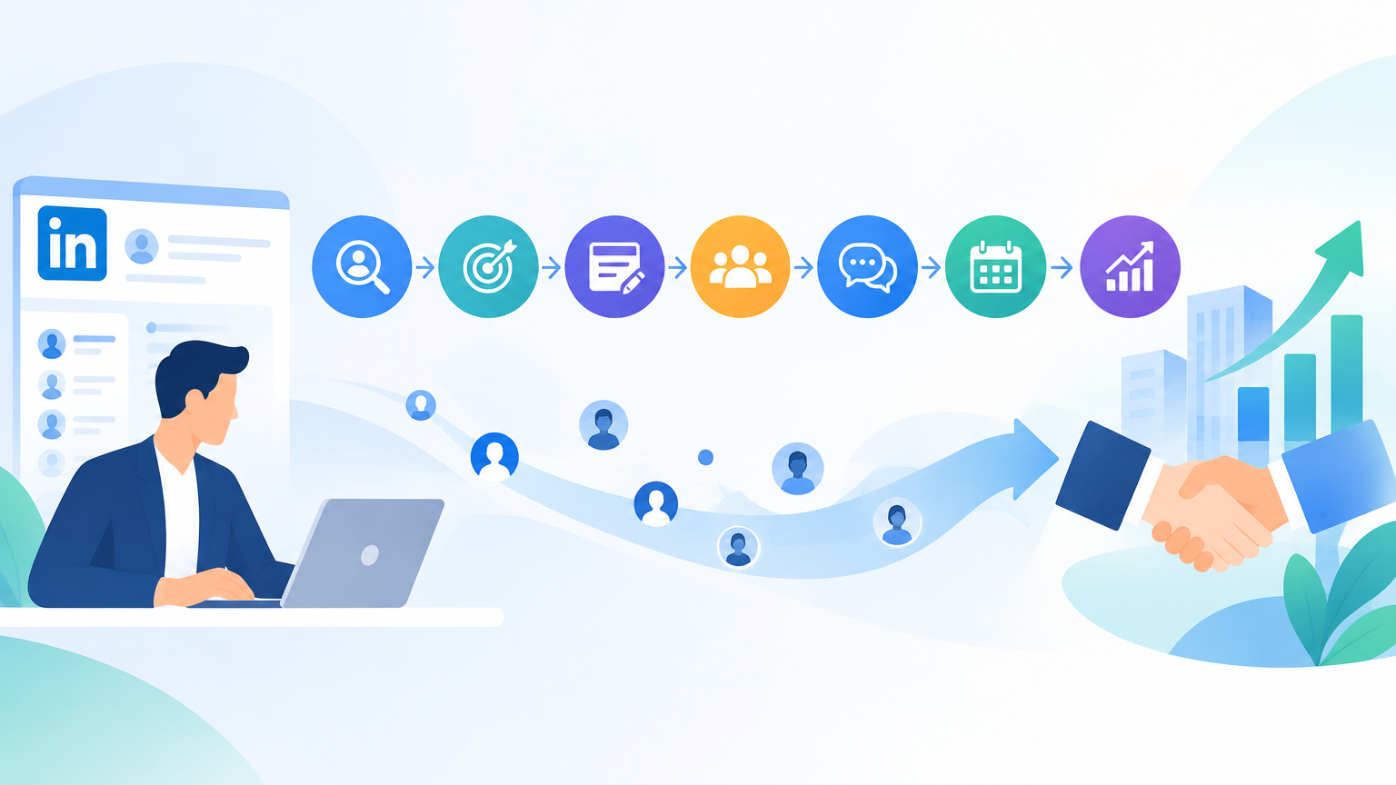 LinkedIn B2B获客：7步系统化流程