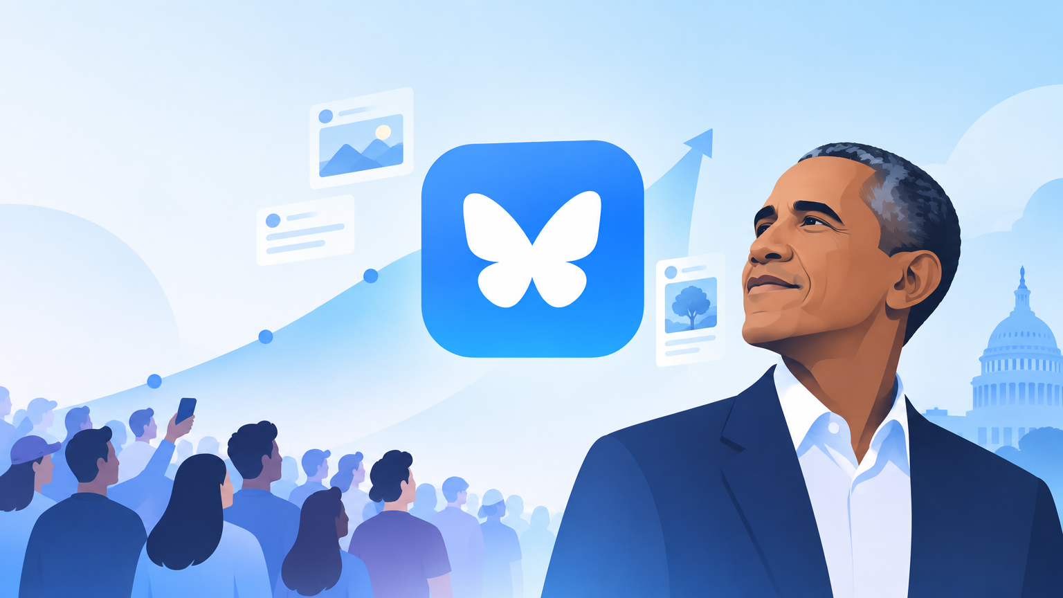 Bluesky用户破3000万，它凭什么吸引奥巴马？
