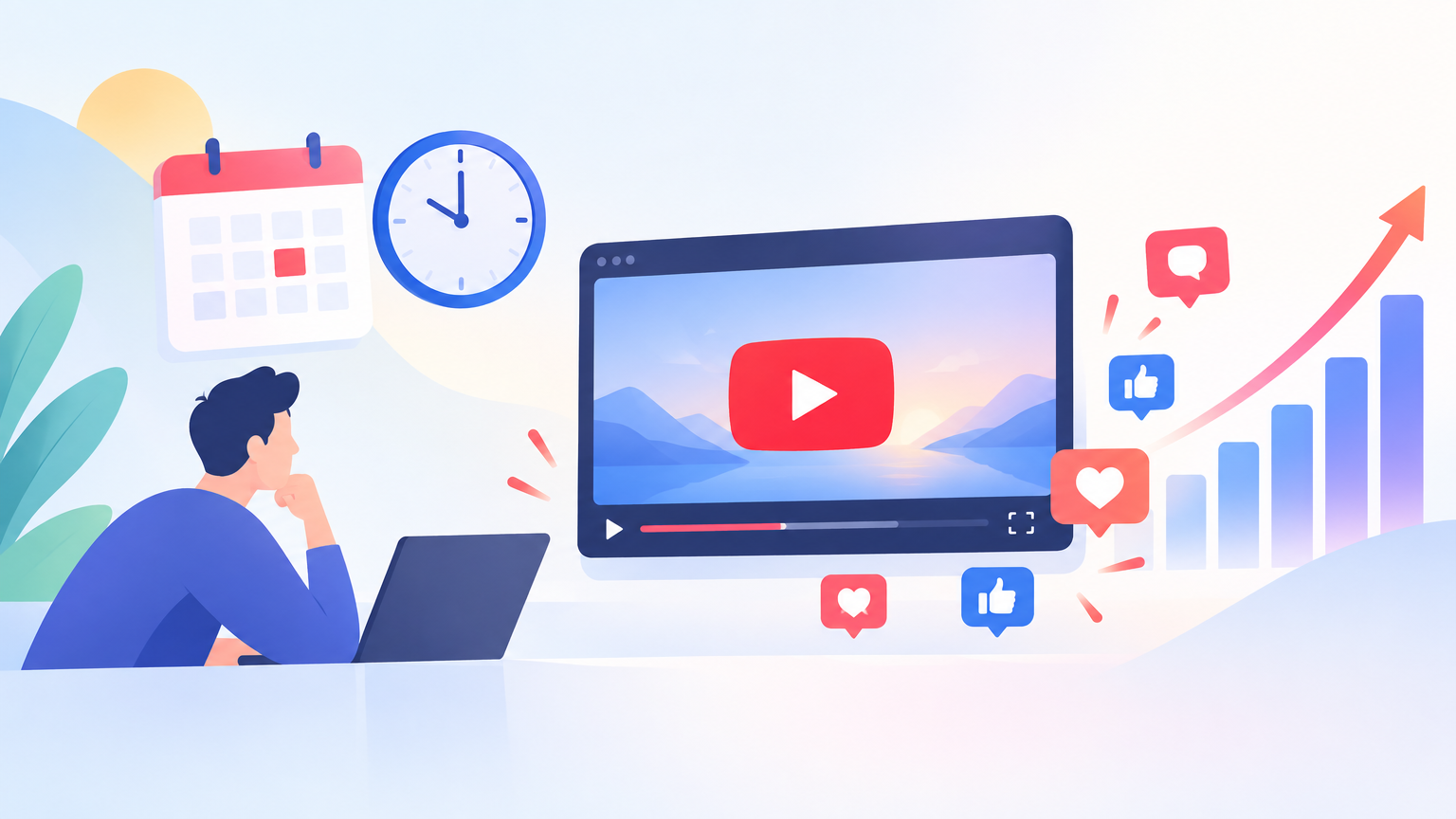 周日10点发长视频，YouTube互动最高