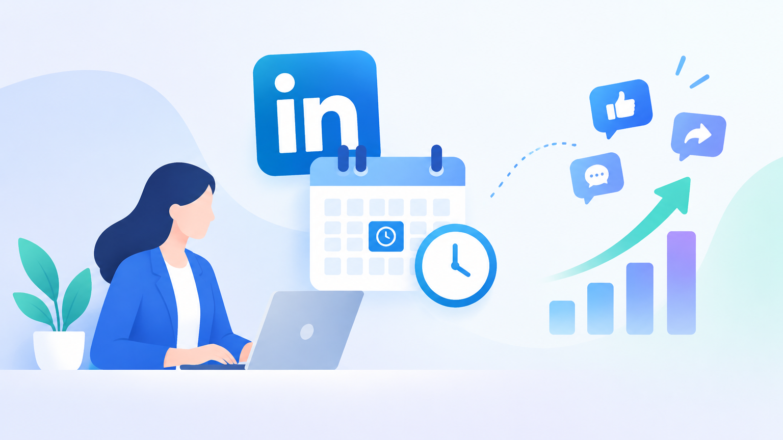 LinkedIn定时发布全指南：提升互动率的秘密武器