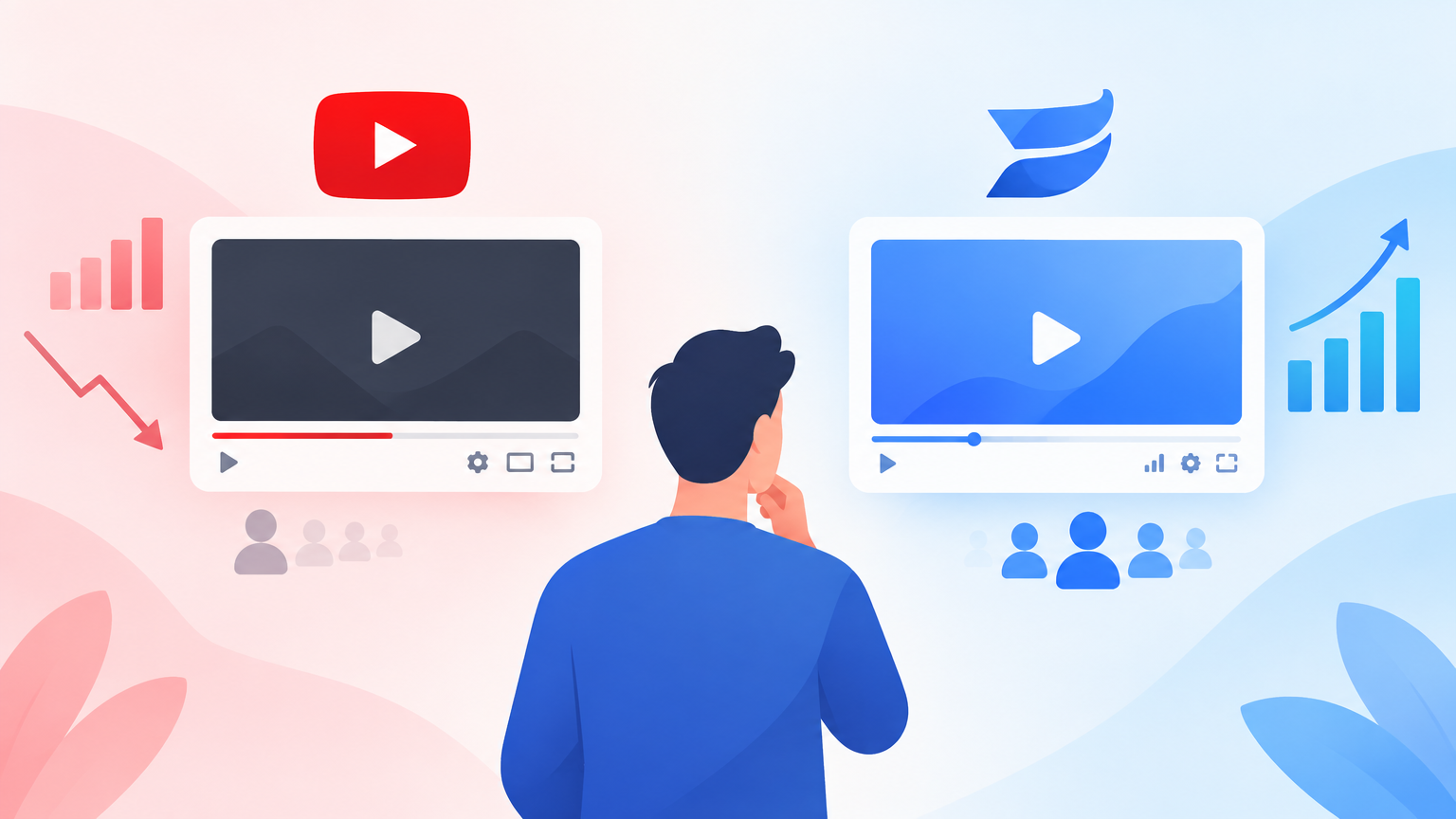 YouTube vs Wistia：你的视频为什么没人看？
