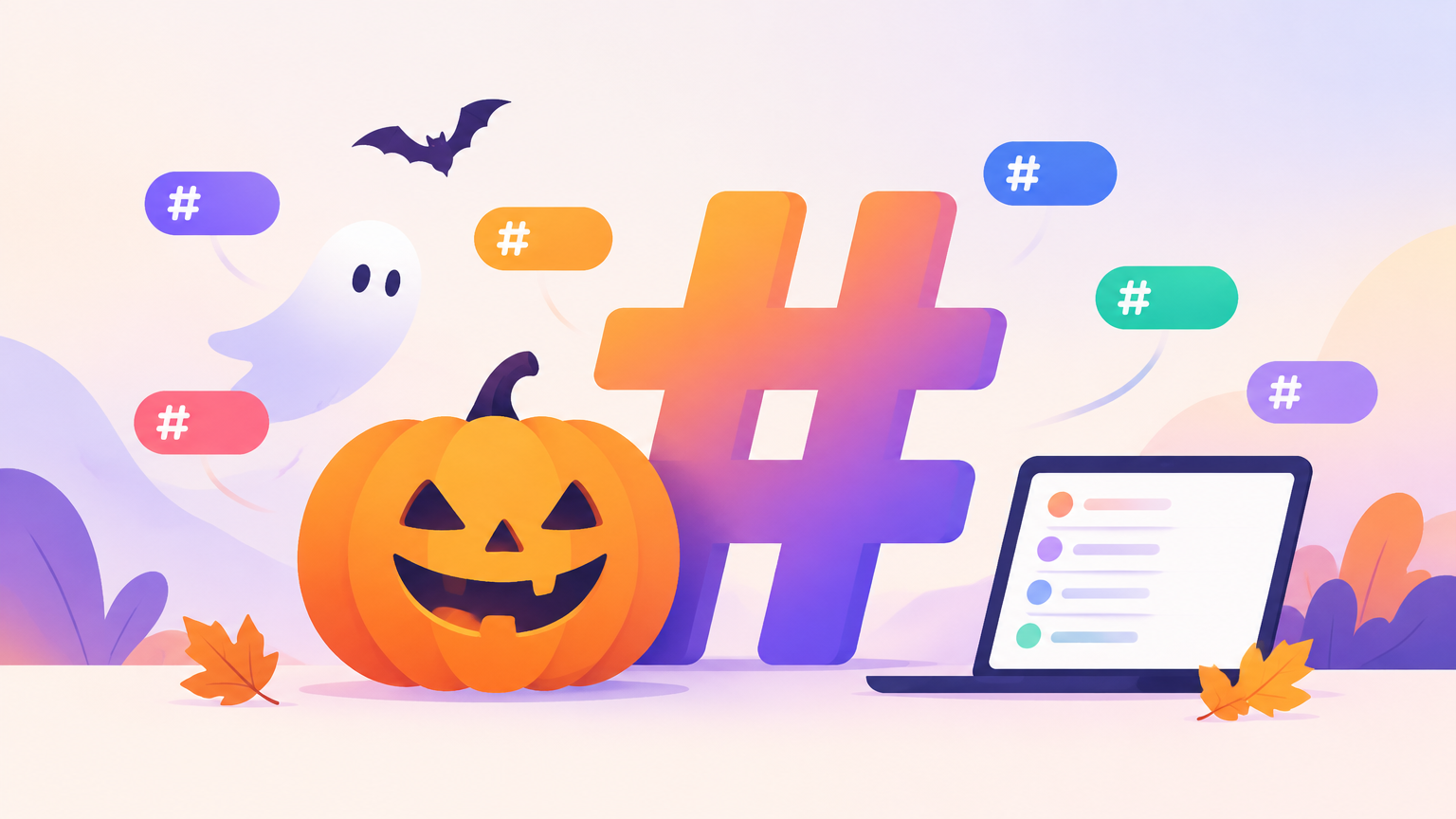 万圣节话题标签终极指南：从#Halloween到#Fallmaxxing全收录