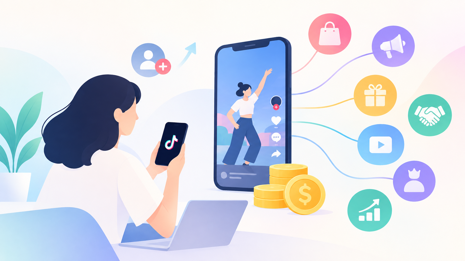 年TikTok赚钱的15种方法，0粉丝也能开始