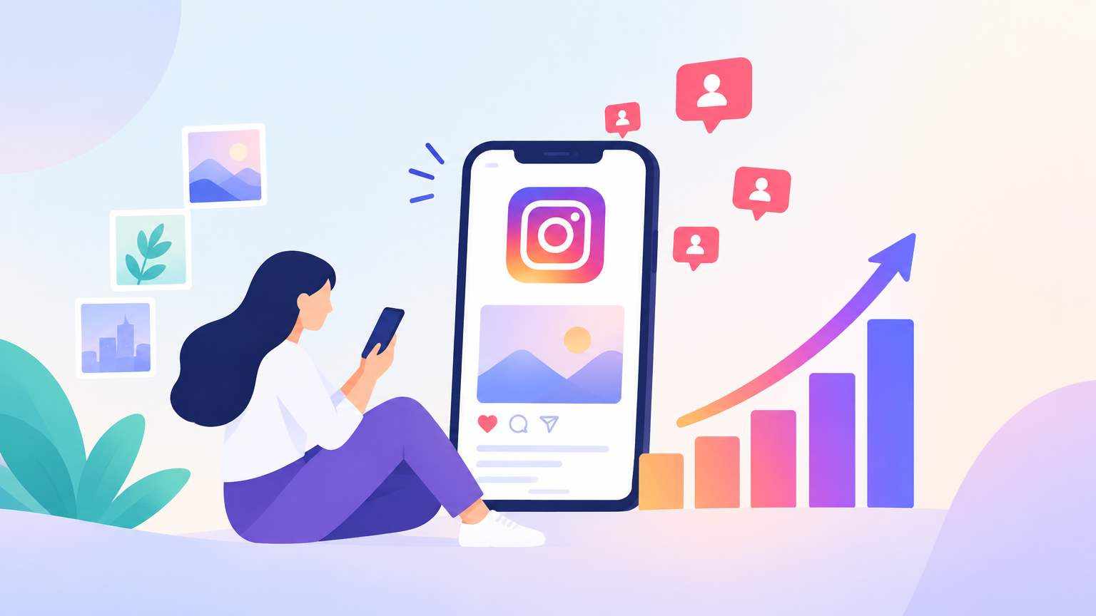 Instagram涨粉全攻略：从0到1000粉的实战技巧
