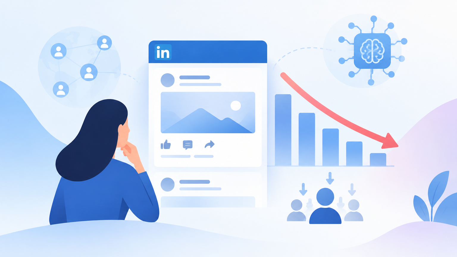 LinkedIn算法巨变：触达下滑的真正原因